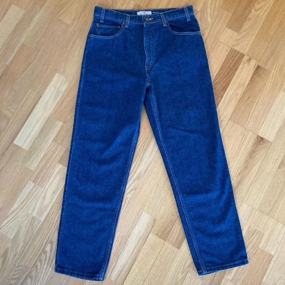 Vintage Levis Signature 540 Relaxed Denim Jeans Orange Tab Size 34x30